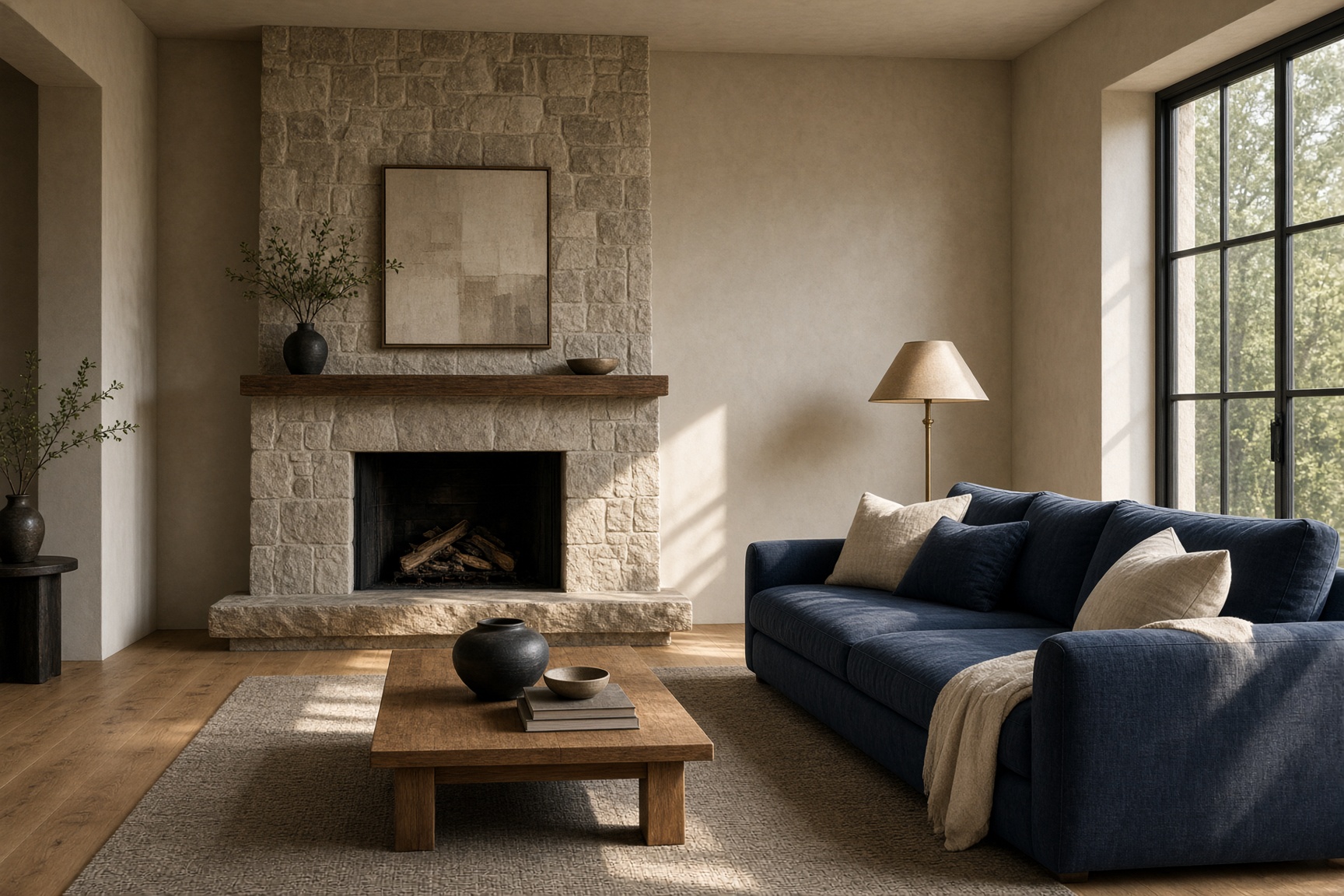 Quiet living room